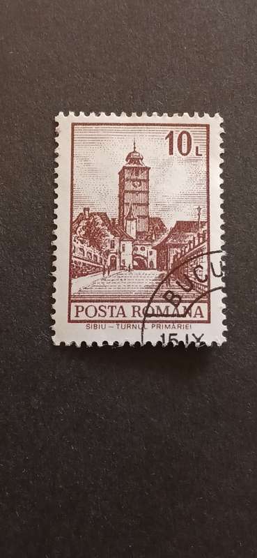 ROMANIA 1972 BUILDINGS