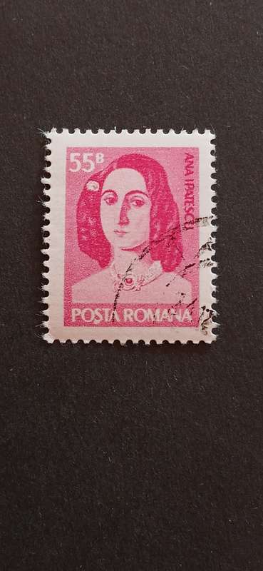 ROMANIA 1975 100TH ANNIV OF THE DEATH OF ANA LPATESCU 1805-1875