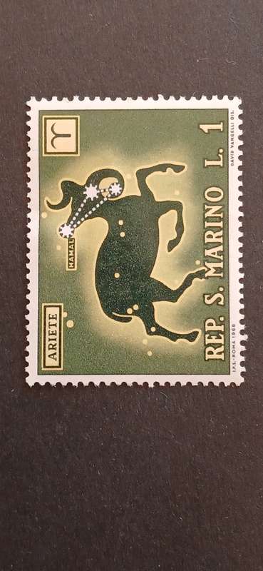 SAN MARINO 1970 SIGN OF THE ZODIAC