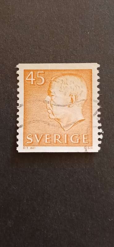 SWEDEN 1964 THREE CROWNS & KING GUSTAF VI ADOLF NEW VALUES