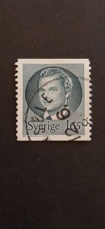 SWEDEN 1981 CARL XVI GUSTAF