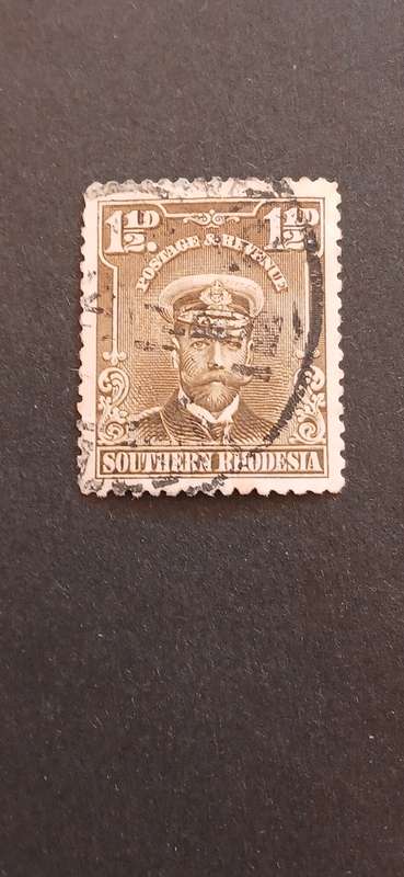 SOUTHERN RHODESIA 1924 KING GEORGE V