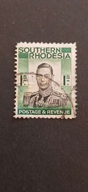SOUTHERN RHODESIA 1937 KING GEORGE VI