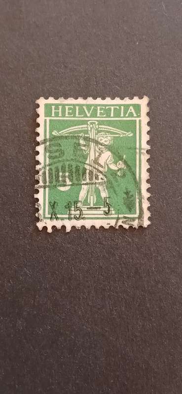 SWITZERLAND 1909-11 WILHELM TELL`S SON