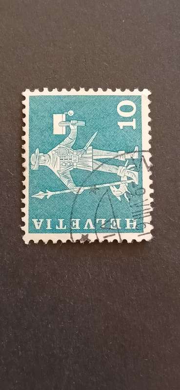 SWITZERLAND 1960 DEFINITIVE ISSUES