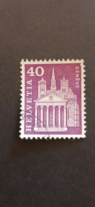 SWITZERLAND 1960 DEFINITIVE ISSUES