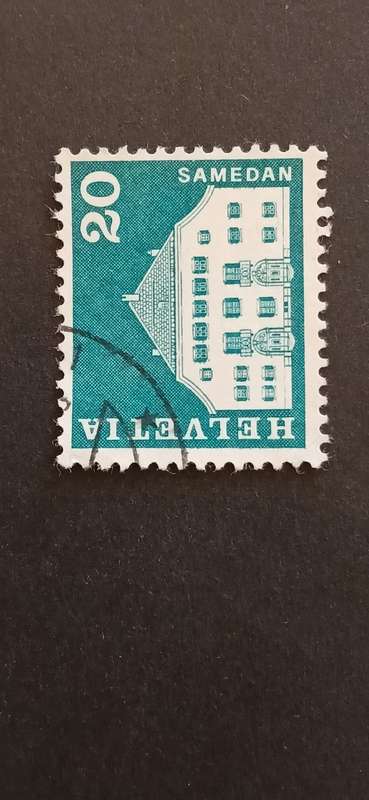 SWITZERLAND 1968 DEFINITIVE ISSUES