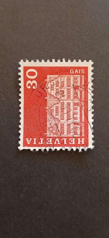 SWITZERLAND 1968 DEFINITIVE ISSUES