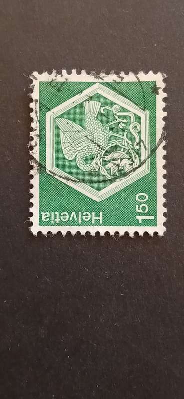SWITZERLAND 1974 DEFINITIVE ISSUES