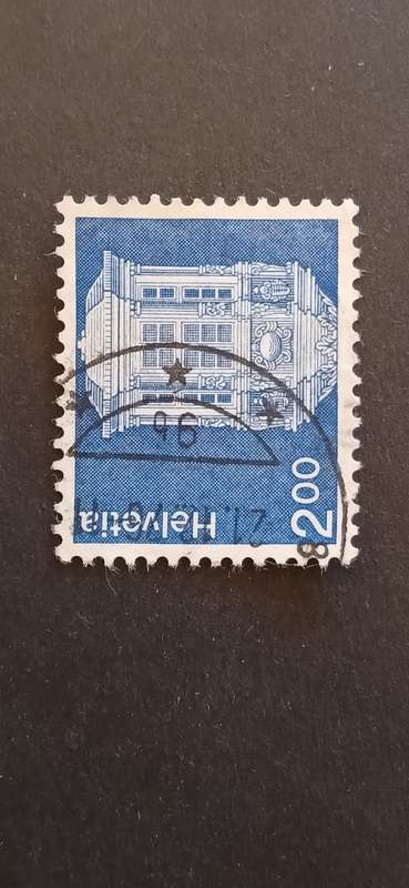 SWITZERLAND 1974 DEFINITIVE ISSUES
