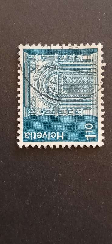 SWITZERLAND 1975 DEFINITIVE ISSUES