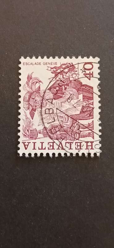 SWITZERLAND 1977 DEFINITIVE ISSUES