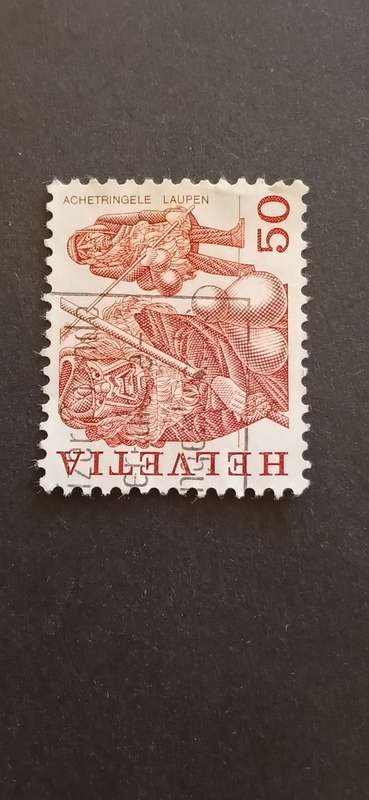 SWITZERLAND 1977 DEFINITIVE ISSUES