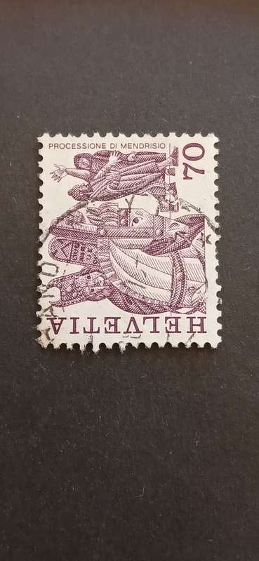 SWITZERLAND 1977 DEFINITIVE ISSUES