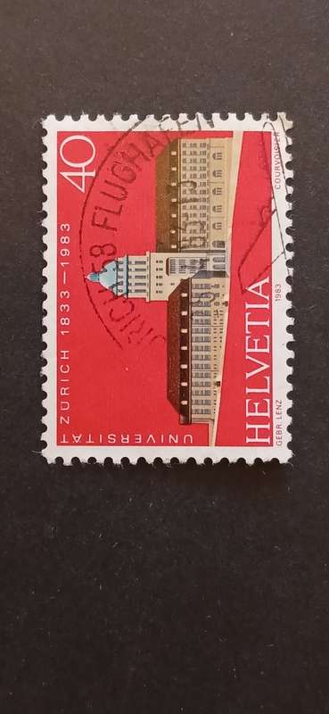 SWITZERLAND 1983 ANNIVERSARIES