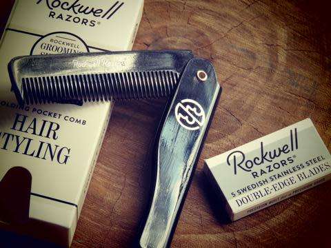 Rockwell Folding Hair Comb - Bundubeard