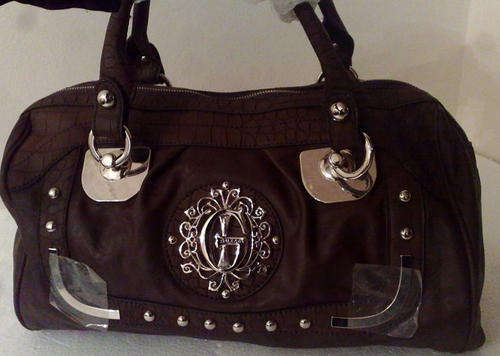 Guess Handbag - Rich Chocolate Brown Luxurious bag with shoulder sling extension
