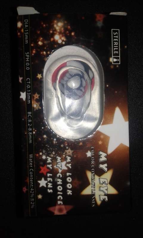 Funky Contact Lenses-wolf