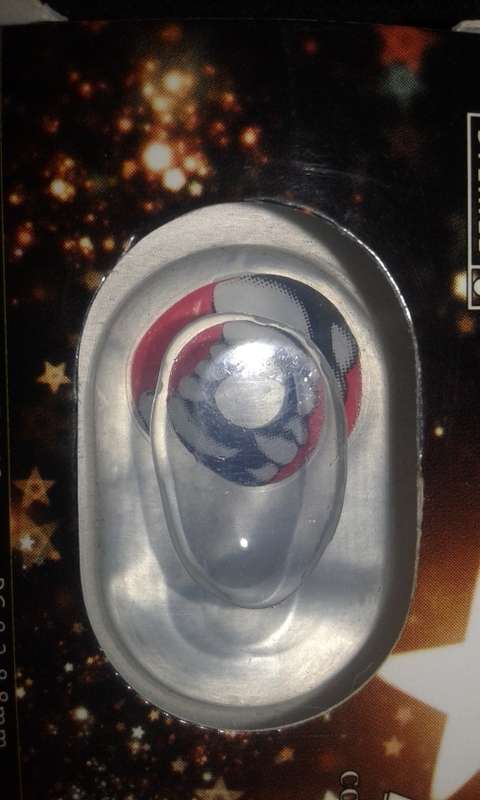 Funky Contact Lenses-wolf