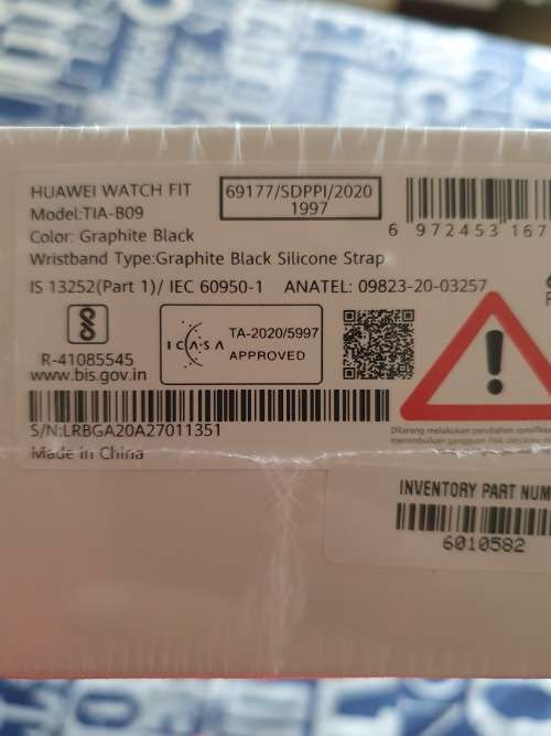 HUAWEI  Y9S AND WATCH FIT