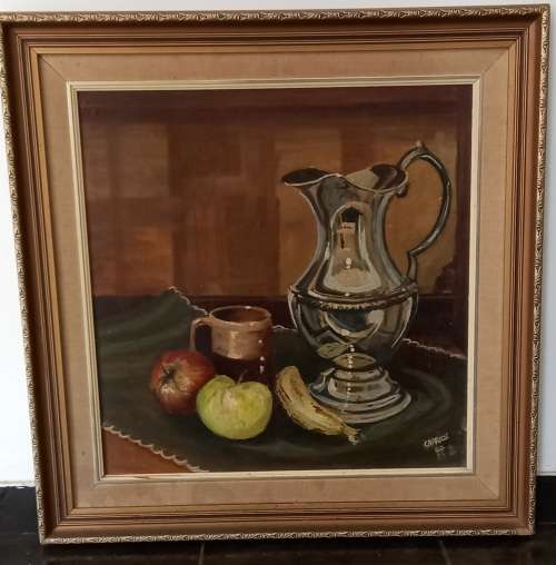 Large original oil painting by South African Artist the Late Colin Price