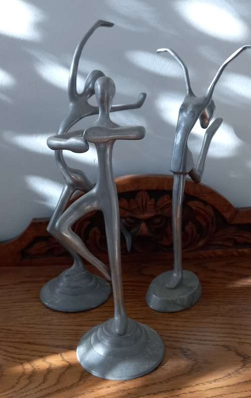 3 BALLET DANCER FIGURINES 1 BID FOR ALL 3