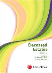 Deceased Estates (Paperback, 12th Edition)(FREE SHIPPING)