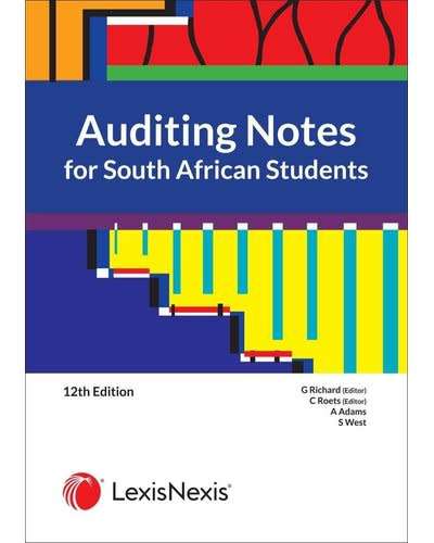 Auditing Notes For South African Students 12E - FREE SHIPPING