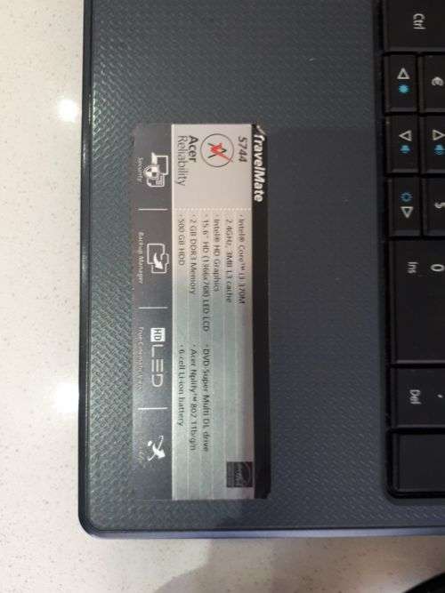Acer Travelmate 5744