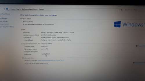 Hp Probook i5 8Gb
