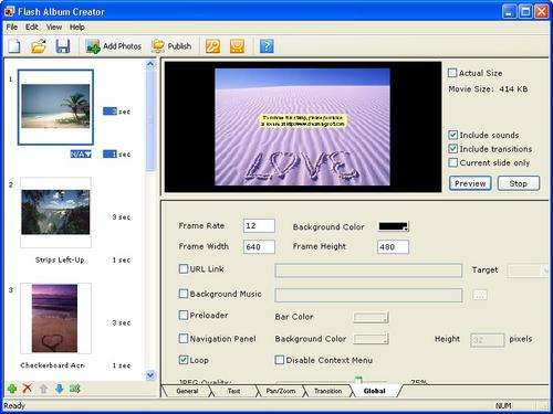 Flash Album Creator v2.1.4