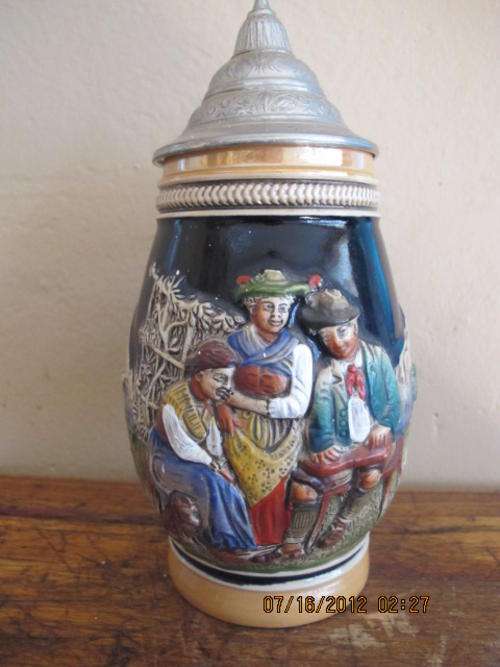 German Stein in Fantastic Condition, marked Western Germany