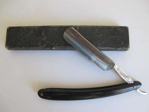 H. BOKER & CO CUT THROAT STRAIGHT RAZOR, SOLINGEN GERMANY