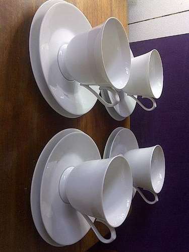 Set of Four Noritake Trios
