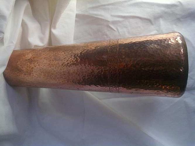 STUNNING!! Vintage Beaten Copper Vase - Beautiful!!!