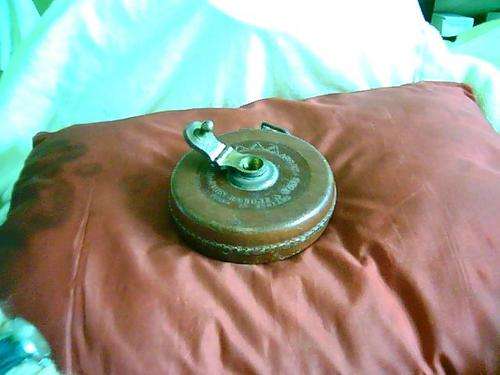 TAPE MEASURE WITH LEATHER COVER HOCKLEY ABBY MADE IN ENGLAND