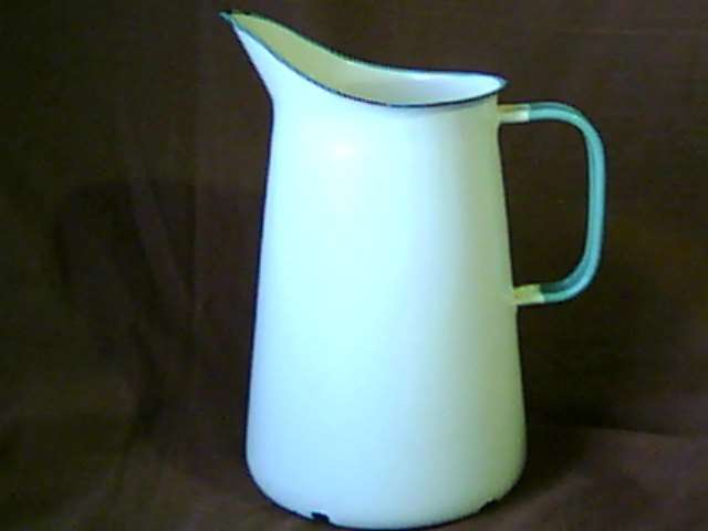 ANTIQUE ENAMEL JUG - KOCKUM SWEDEN GREAT COLLECTORS ITEM