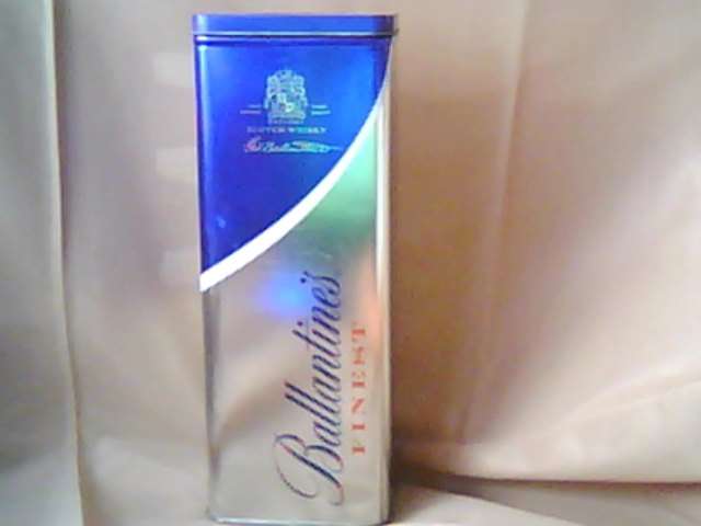 BALLANTINES WISKEY TIN