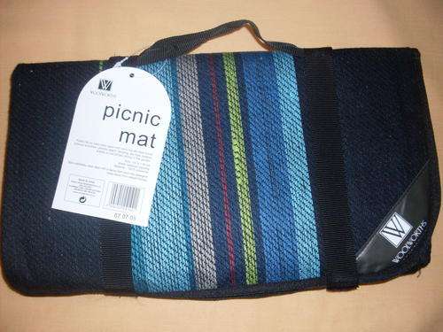 New Picnic blanket waterproof underneath ex Woolworths