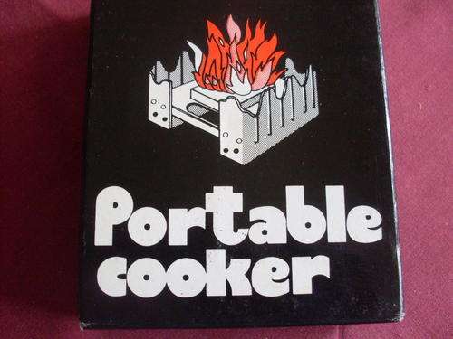 Portable mini camp stove back packing, hiking etc