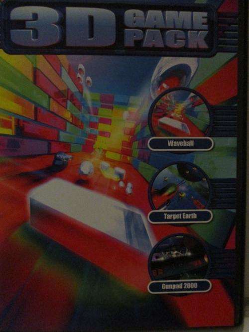 PC - 3D Game Pack - Waveball, Target Earth, Gunpad 2000