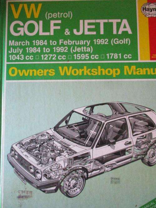 Haynes - VW (petrol) Golf & Jetta Owners Workshop Manual