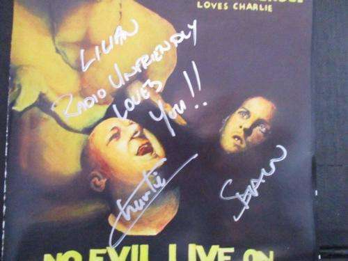 CD - Radio Unfriendly Loves Charlie - No Evil Live On - (Autographed)
