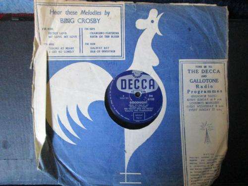 L.P. - Ted Heath & His Music - Goodnight / Cuddle Me (Gramaphone Record?)