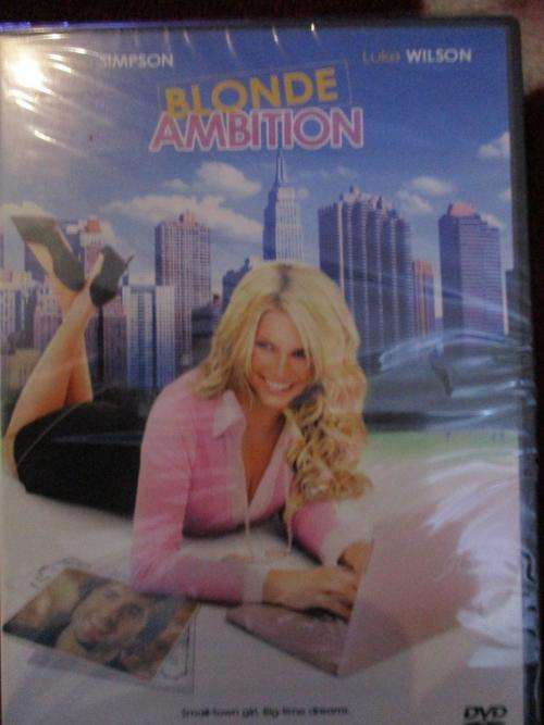 DVD - Blonde Ambition - Jessica Simpson Luke Wilson (new sealed)