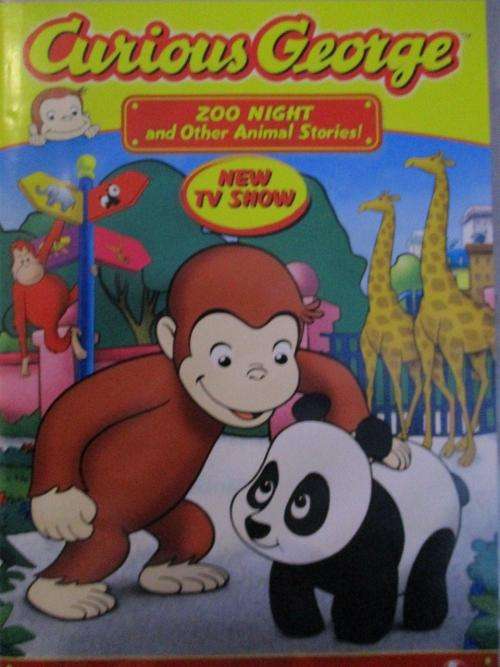 DVD - Curious George - Zoo Night & other Animal Stories