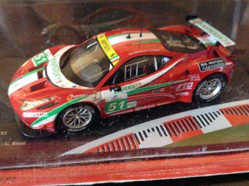 Ferrari 458 Italia GT2 6h Imola 2011 - Ferrari Collection 1:43 scale (Car only no magazine)