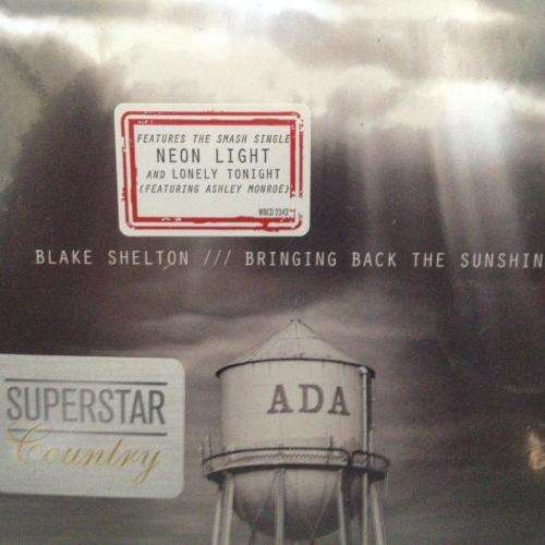 CD - Blake Shelton - Bringing Back The Sunshine - Digipak (New Sealed)