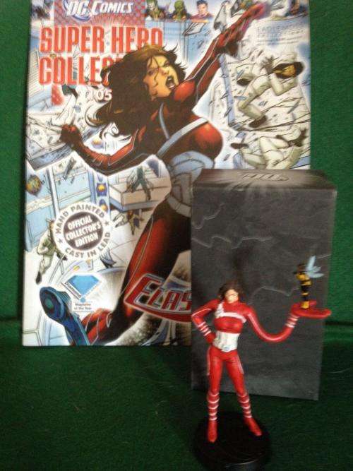 DC Comics Super Hero Collection - Elastic Girl  c/w Magazine no 105 Eaglemoss Collections