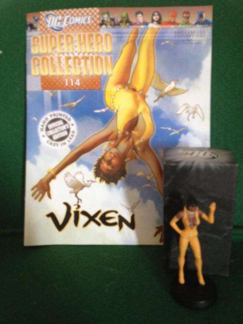 DC Comics Super Hero Collection - Vixen c/w Magazine no 114 - Eaglemoss Collections